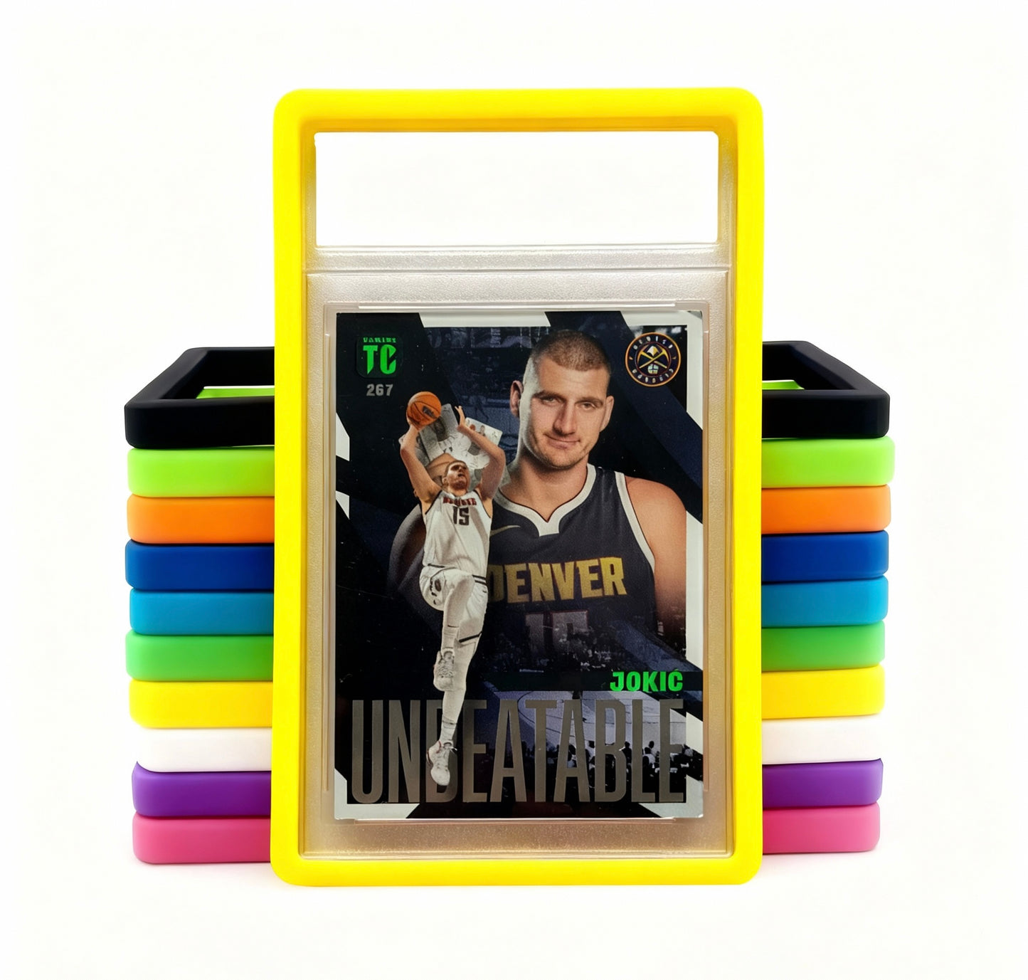 PSA Graded Card Silicone Frame Protector Anti-Scratch Bumper for Sports Trading