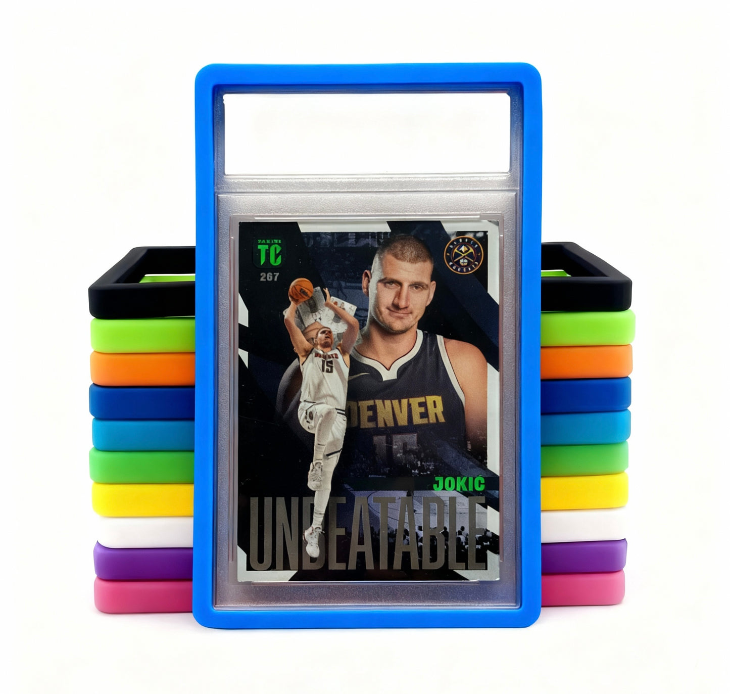 PSA Graded Card Silicone Frame Protector Anti-Scratch Bumper for Sports Trading