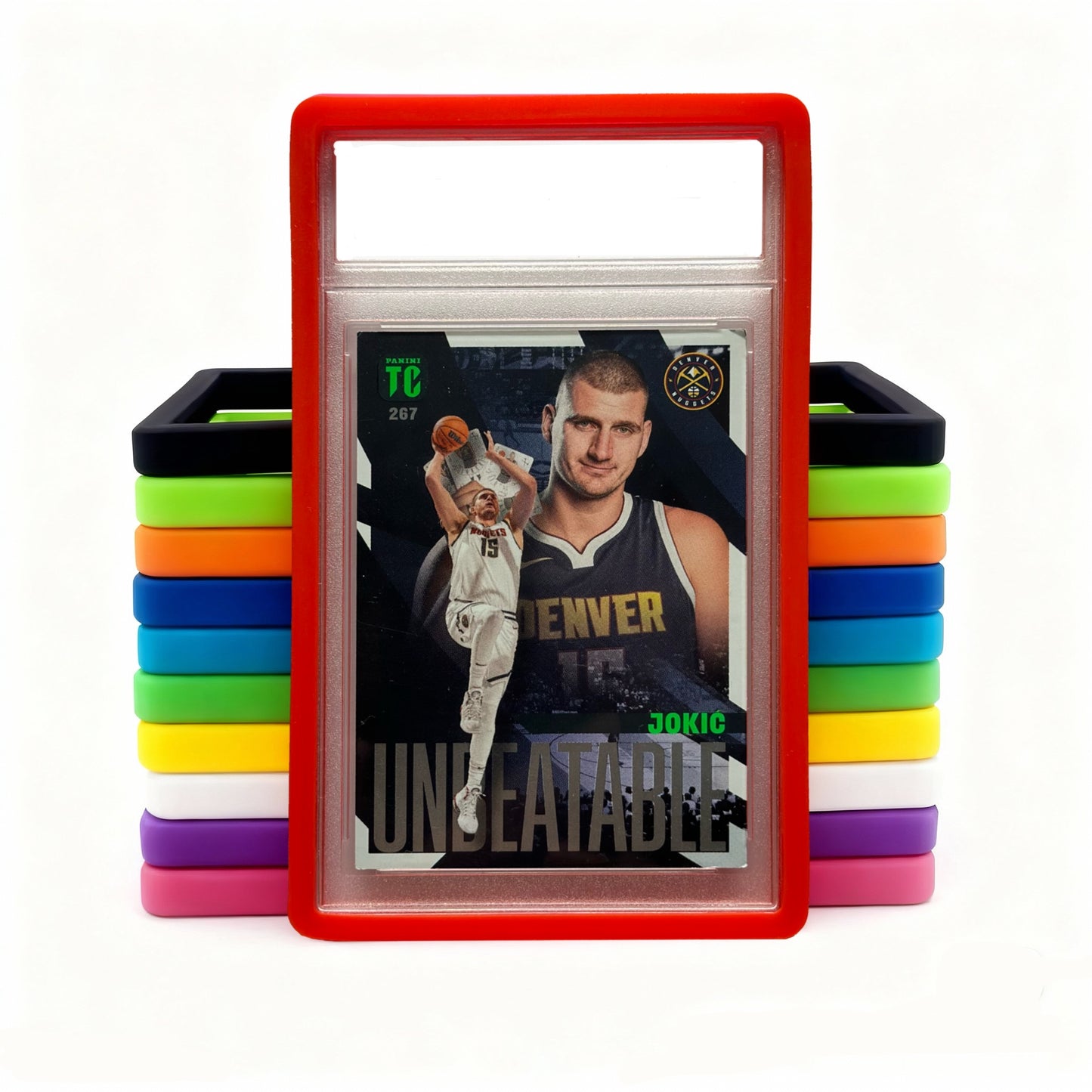 PSA Graded Card Silicone Frame Protector Anti-Scratch Bumper for Sports Trading
