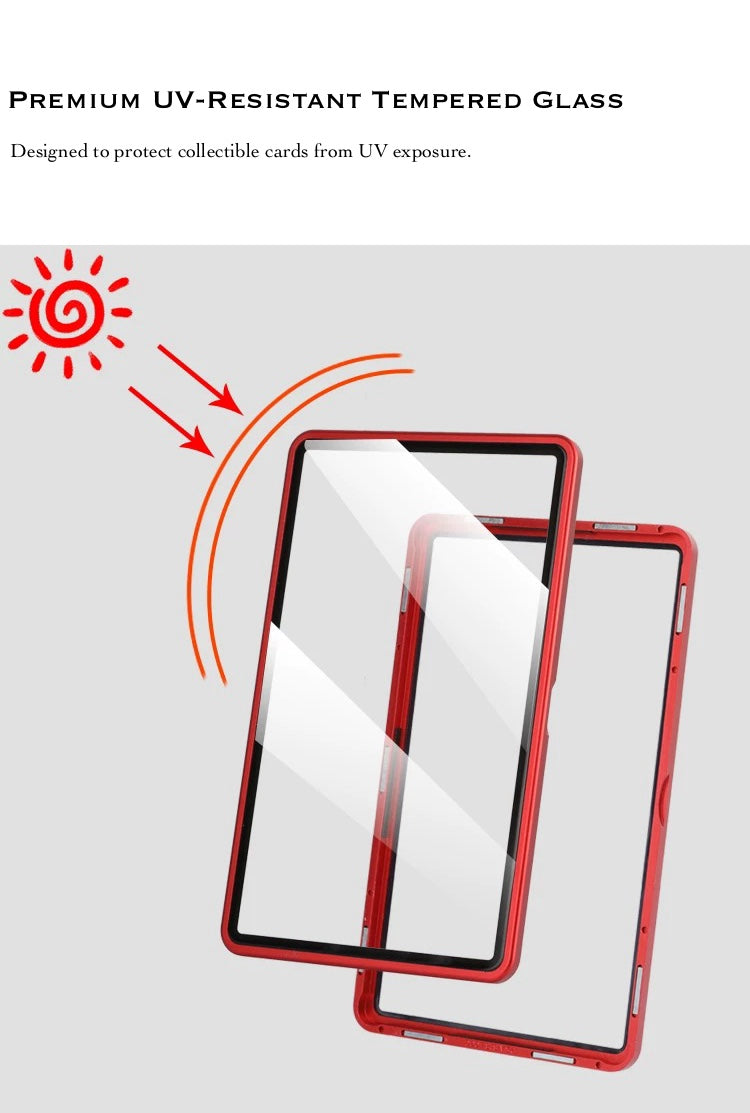PSA BGS Magnetic Metal Slab Protector Case for Graded Cards Display | SLABRIX