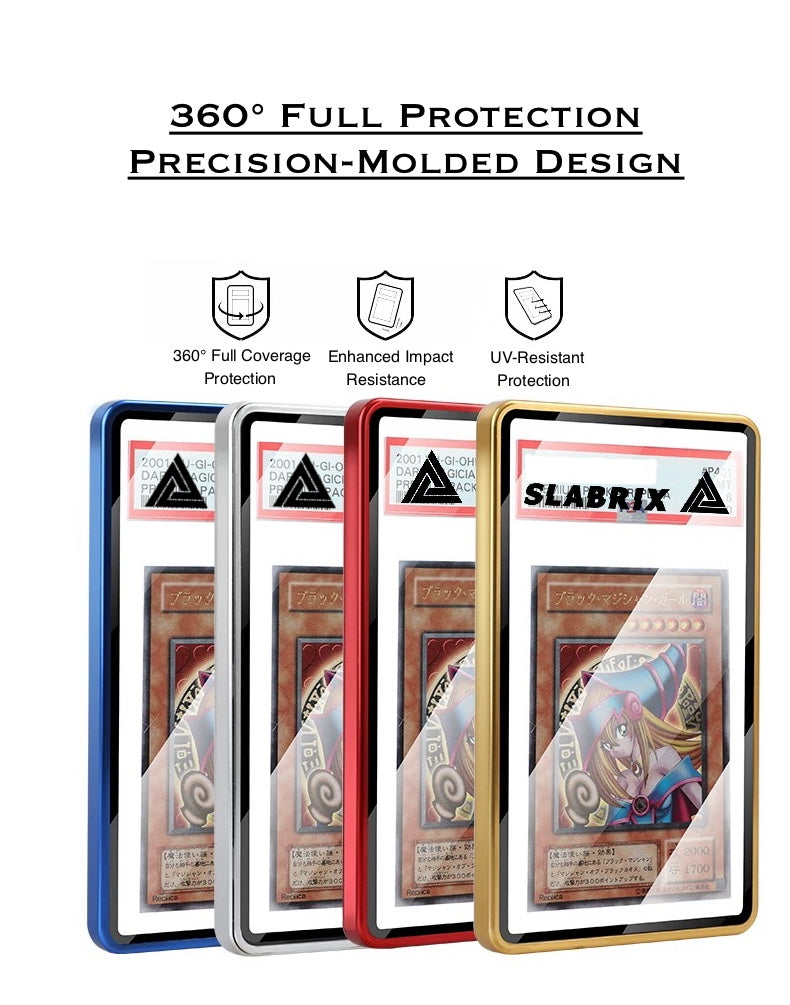 PSA BGS Magnetic Metal Slab Protector Case for Graded Cards Display | SLABRIX