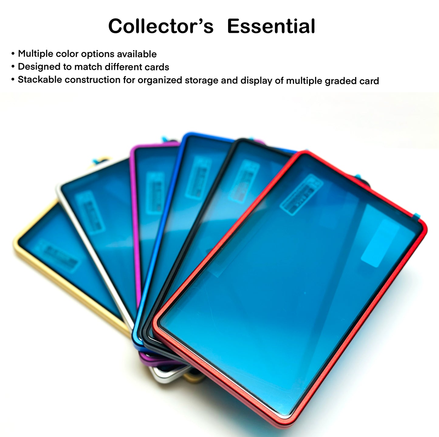 PSA BGS Magnetic Metal Slab Protector Case for Graded Cards Display | SLABRIX